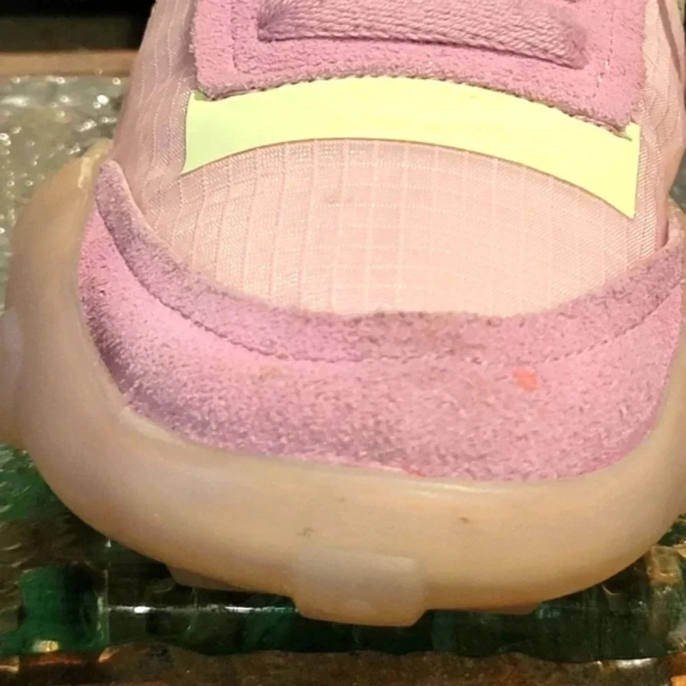 Nike Waffle Racer 2X Pink Green Wmns Sz 6 #CK6647 601